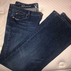 LOFT bootcut jeans 👖